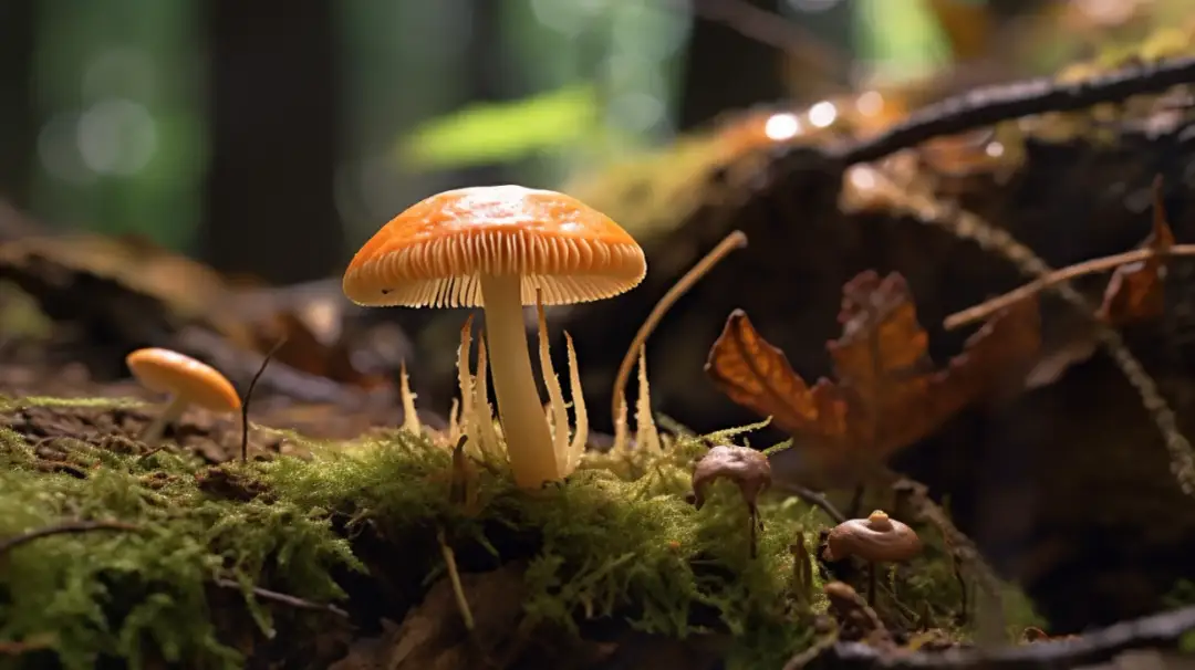 Część grzyba wytwarzająca zarodniki: Nadziemna część grzyba