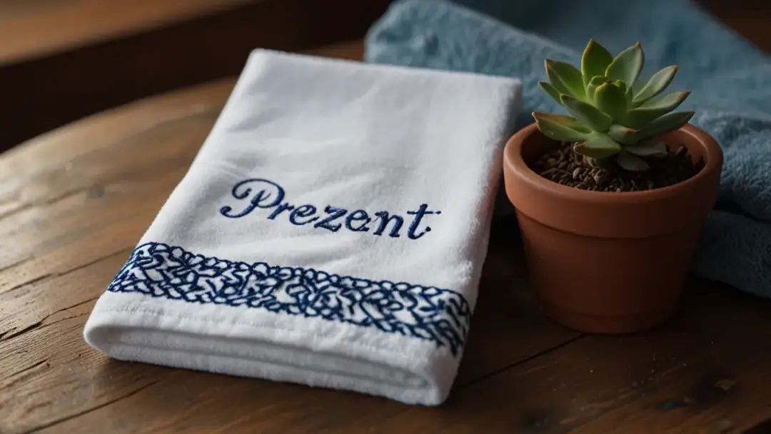Chcesz stworzyć unikalny prezent? Ręcznik z haftem to wielki hit!