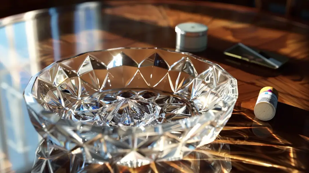 Kryształowe popielniczki - Dodatek wnętrzarski tylko dla palaczy?