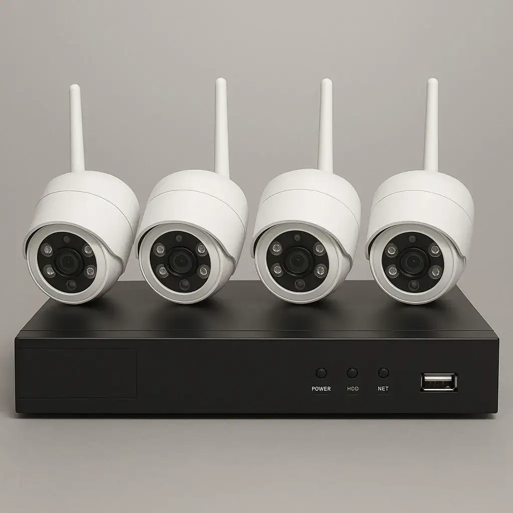 Zestaw kamer do monitoringu PoE z rejestratorem NVR – kompleksowy przewodnik