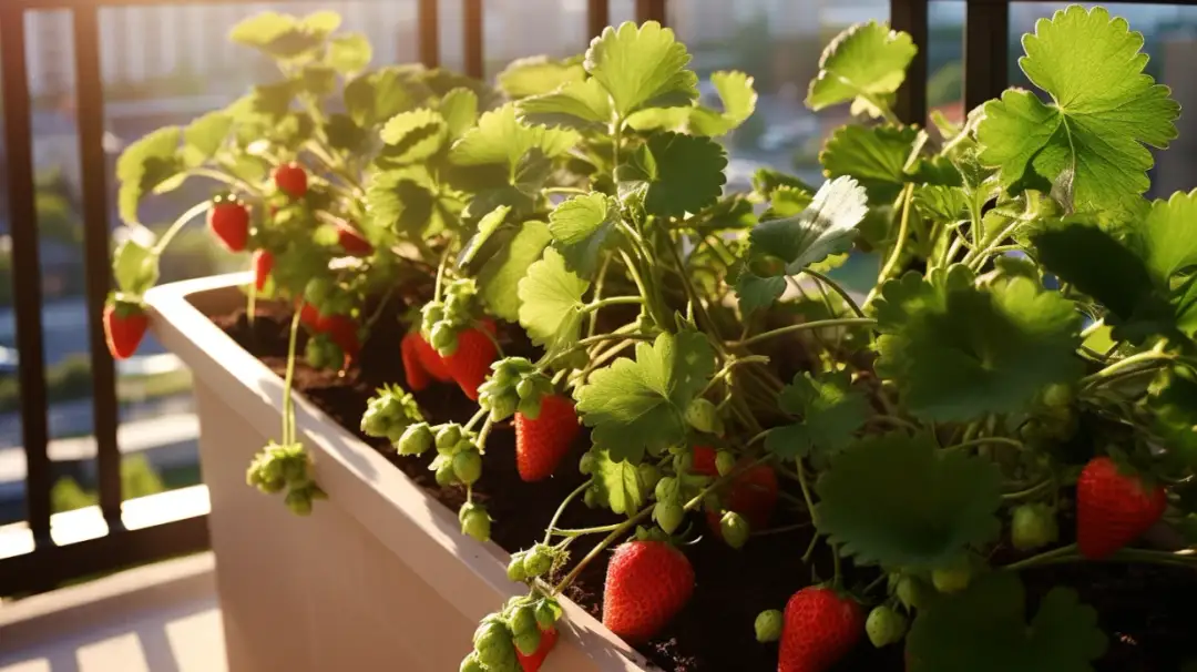 Piękne i zdrowe sadzonki truskawek na balkon - Twój idealny ogród w domu