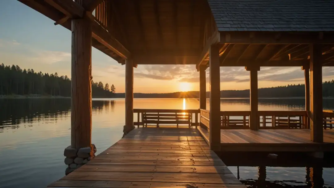 Jak wybrać domek z własnym pomostem? Miejsca z widokiem na wodę
