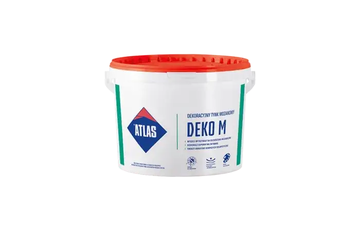 Atlas Deko M: Wytrzymały tynk mozaikowy do elewacji i wnętrz