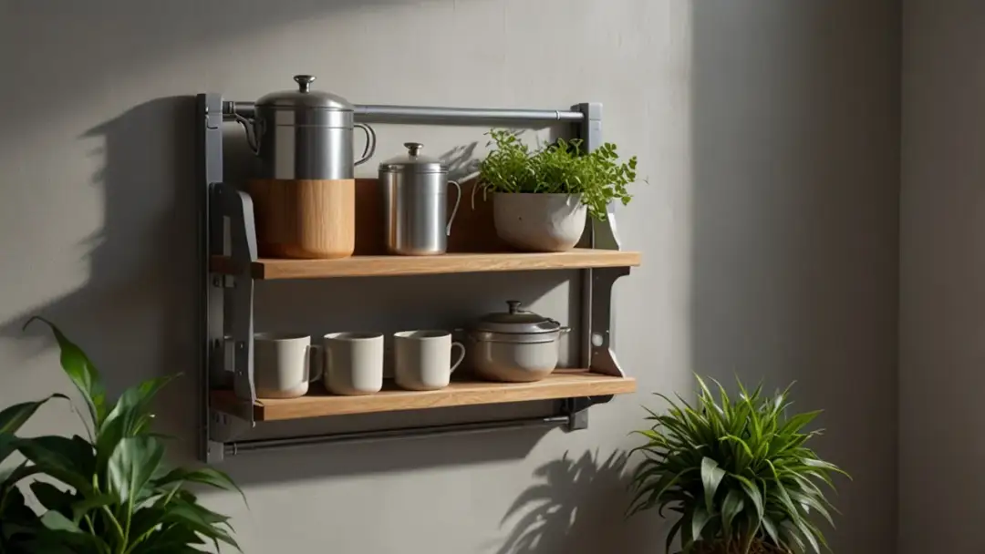 Półka składana - rodzaje, zalety, praktyczne zastosowanie