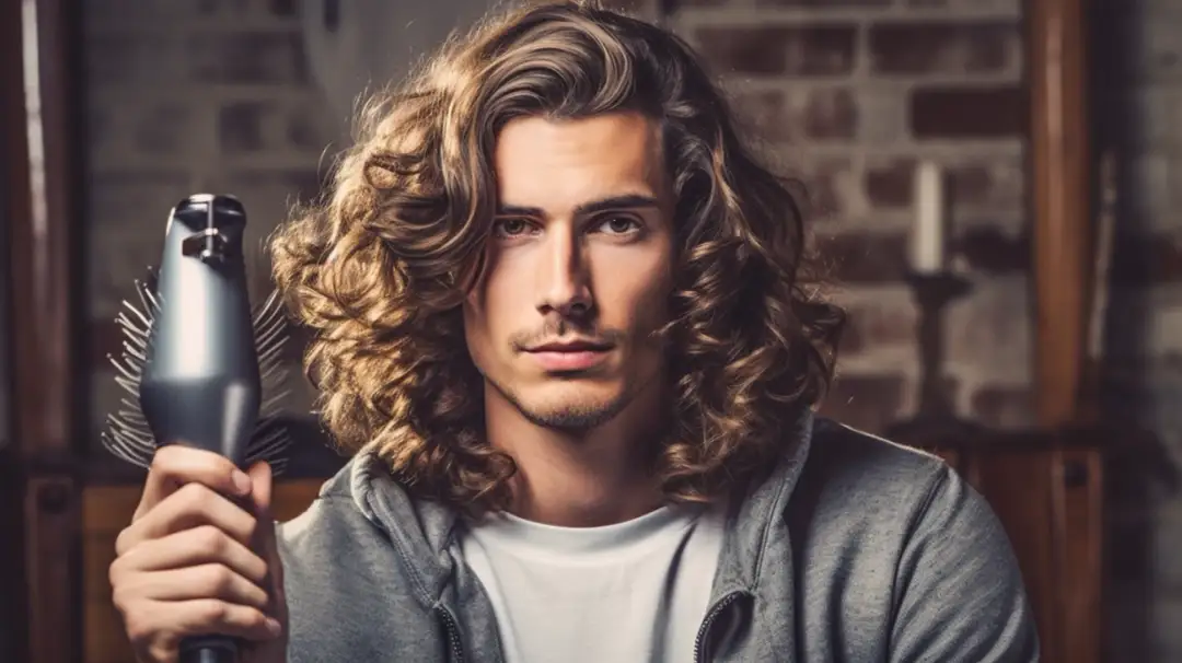 Jak uzyskać naturalne loczki na dłuższych włosach u chłopaka?