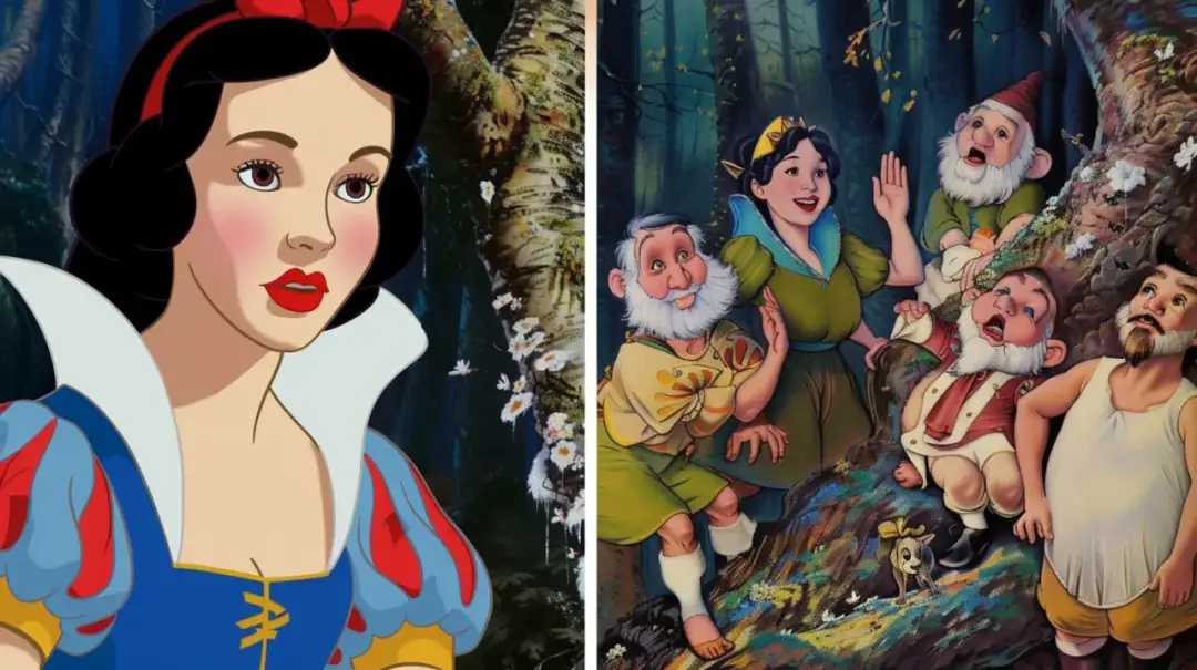 Śnieżka i Fantastyczna Siódemka Cały Film - Jak porównać te filmy?