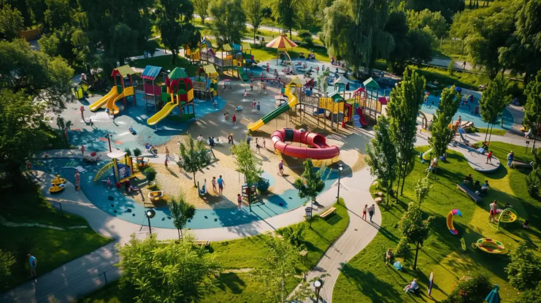Błonie park Bajka: Rodzinne atrakcje na świeżym powietrzu