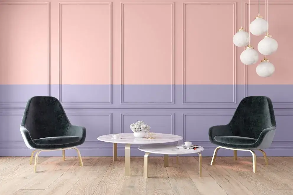 Kreatywne malowanie ścian w salonie: 10 pomysłów na wnętrze