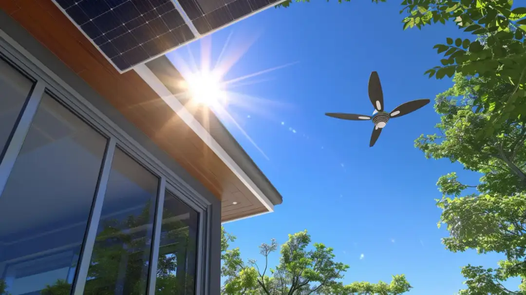 Wiatrak na baterie słoneczne - Czy to dobry pomysł do domu?