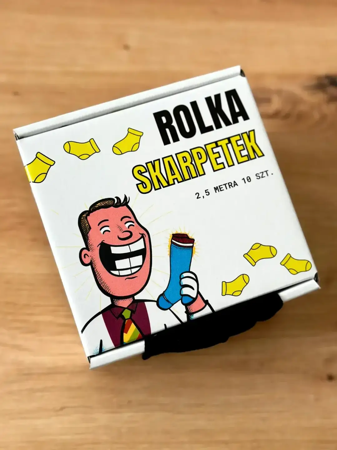 Skarpety w rolce prezent – oryginalne pomysły na wyjątkowy podarunek