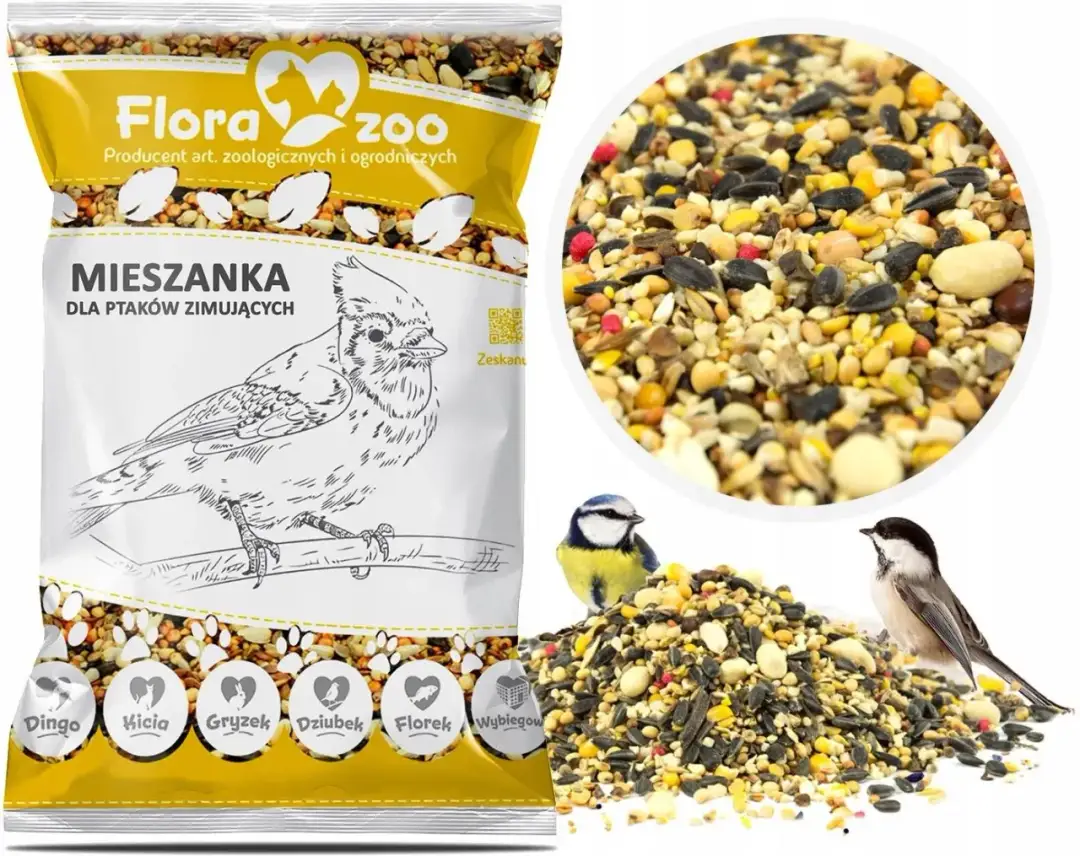 Jakie ziarna dla ptaków zimujących wybrać, by pomóc im przetrwać mrozy?