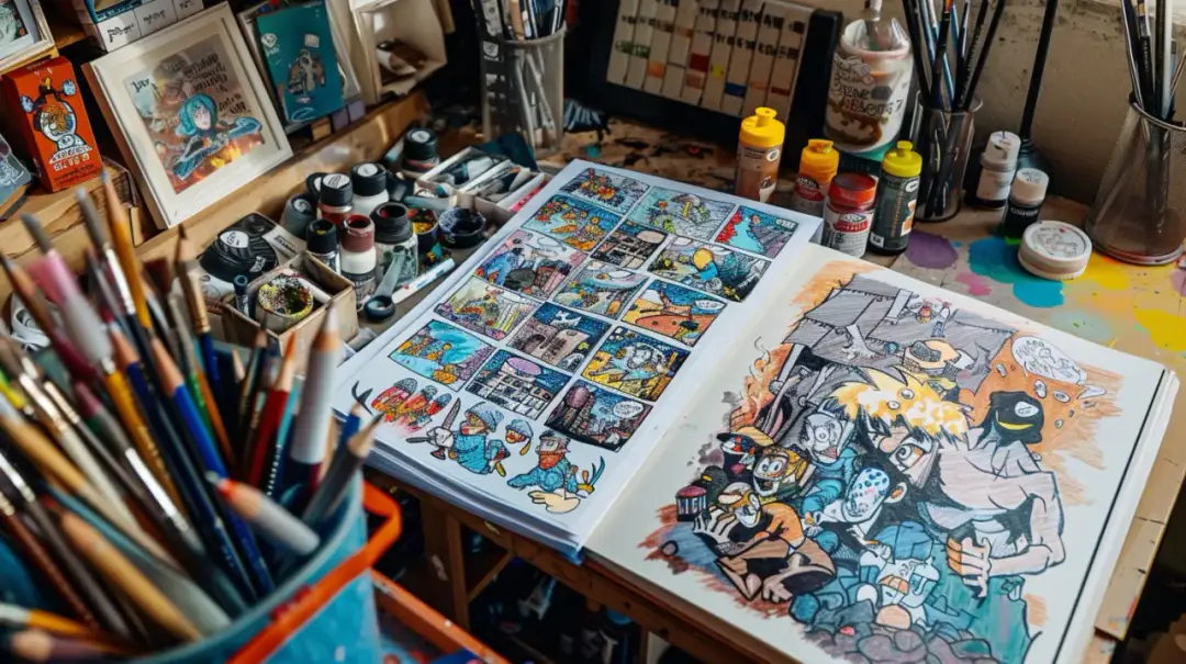 Twórczość Cezarego Krysztopy - życiorys i dzieła rysownika