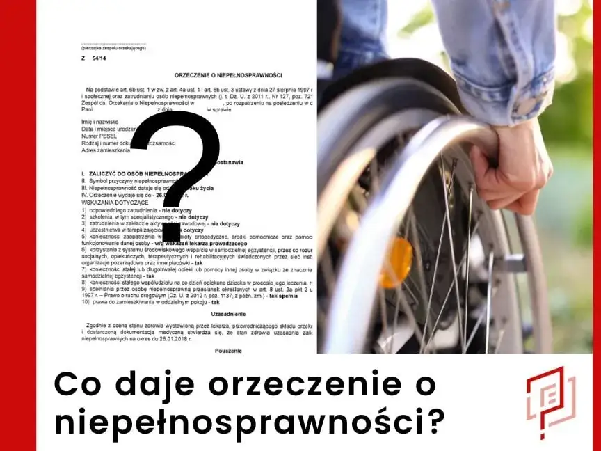 Wniosek o wydanie orzeczenia o stopniu niepełnosprawności 2023 - Kraków
