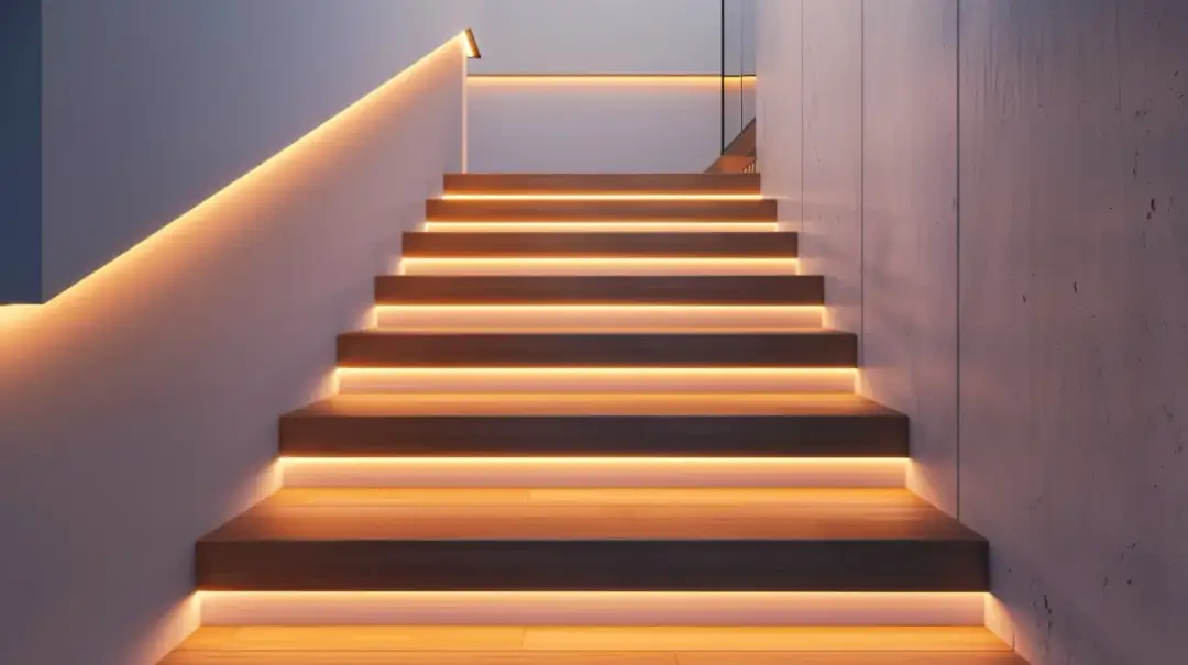 Lampa na schody - nowoczesne oświetlenie schodów do domu