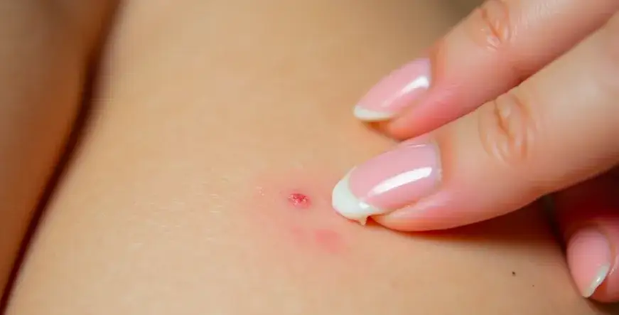 Czym posmarować miejsce po kleszczu, aby uniknąć zakażenia?