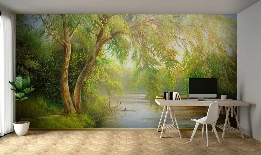 Tapeta do gabinetu: jak wybrać idealną dla Twojej przestrzeni