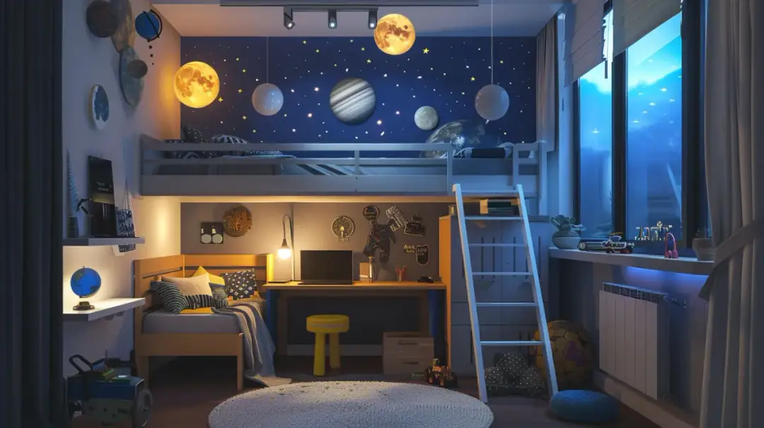 Łóżko dla 10-letniego chłopca: Jak urządzić pokój nastolatka?