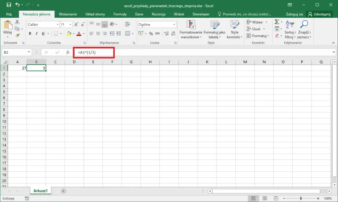 Jak napisać pierwiastek w Excelu: Proste metody i triki