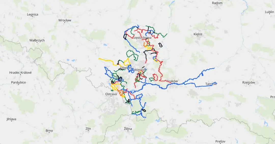 Najlepsze trasy rowerowe Śląsk mapa - planuj niezapomniane wycieczki
