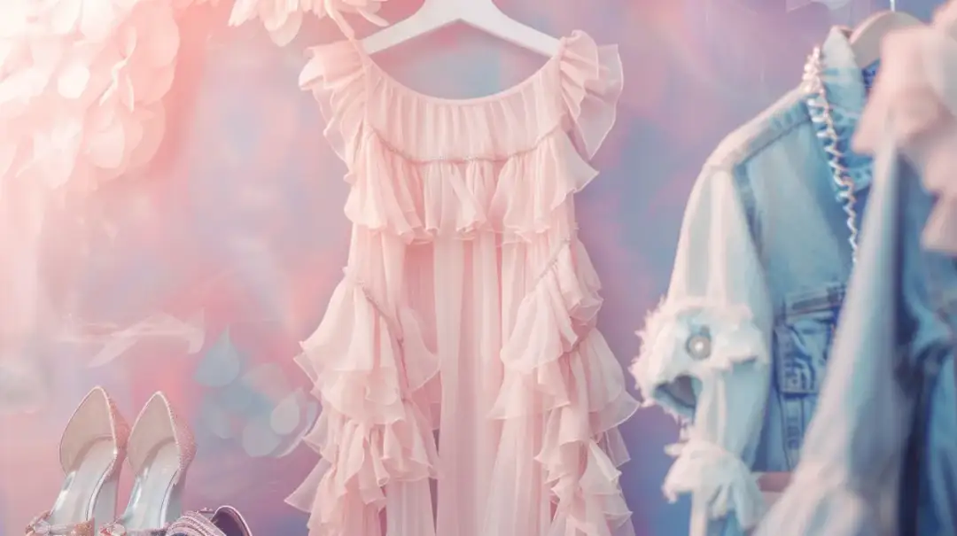 Jak nosić różową sukienkę z falbankami? Stylizacje na różne okazje