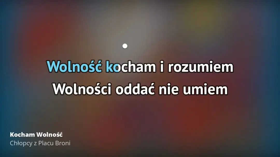 Kto śpiewa Kocham wolność i rozumie jego znaczenie w historii Polski?