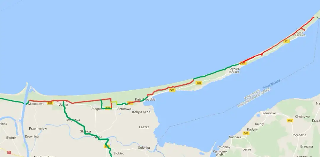 Ścieżka rowerowa Sztutowo-Kąty Rybackie: malowniczy szlak nad morzem