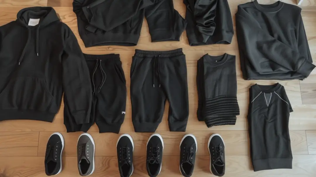 Czarne dresy: jak stylizować je dla modnego wyglądu?