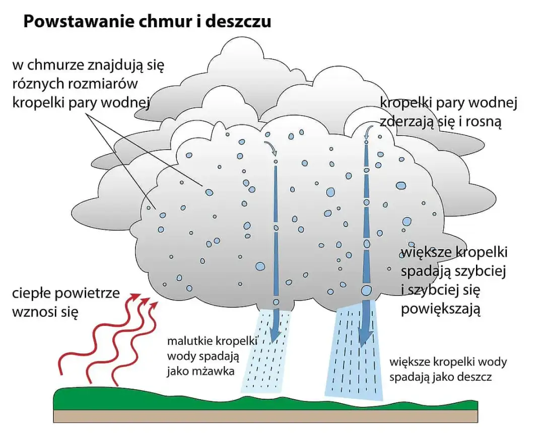 Jak powstaje deszcz? Proste wyjaśnienie dla przedszkolaków z ciekawymi eksperymentami