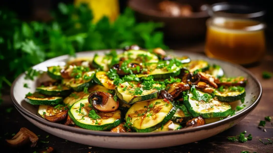 Cukinia z pieczarkami i serem: przepis na szybkie danie!