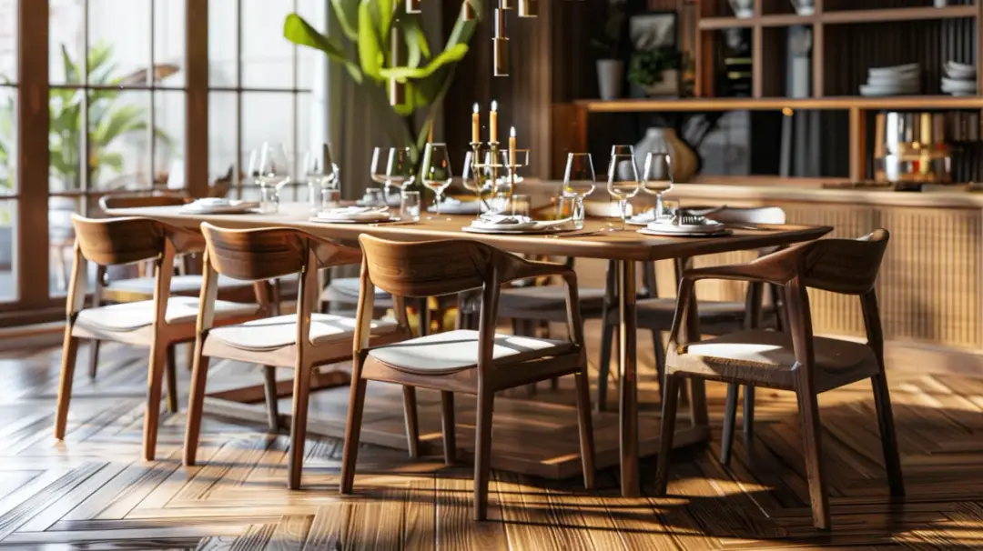 Stół z 6 krzesłami, czyli idealny zestaw do twojej jadalni