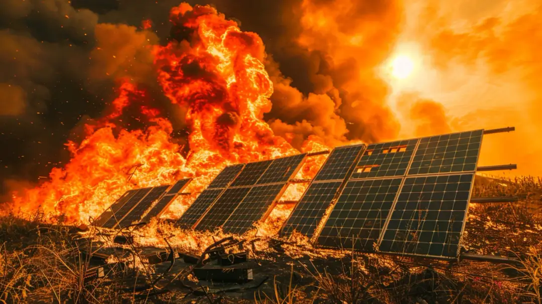 Cały kraj w ogniu przez baterie fotowoltaiczne?! Przerażające doniesienia