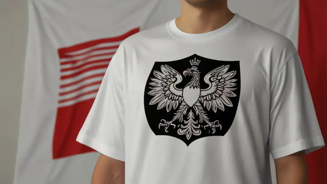 Koszulka z godłem Polski: Patriotyczny symbol na co dzień