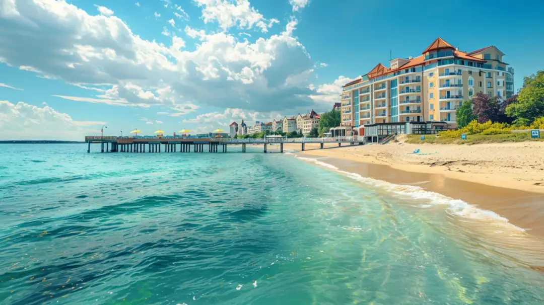 Hotel Bałtyk: Idealne miejsce przy plaży w Jastrzębiej Górze