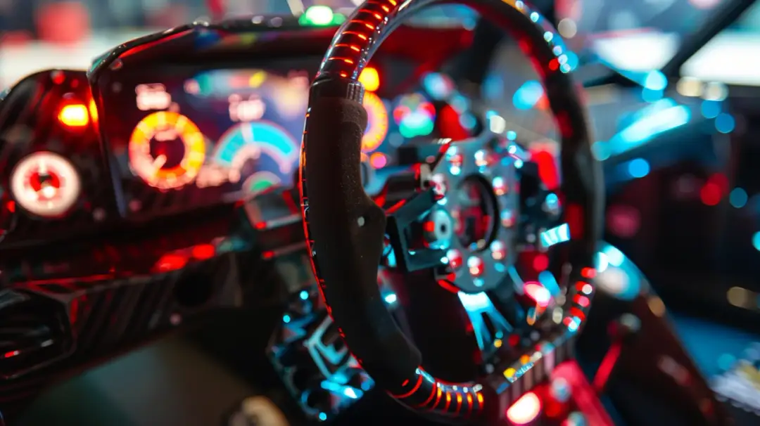 Tej kierownicy wyścigowej nie powstydziłby się żaden profesjonalista!