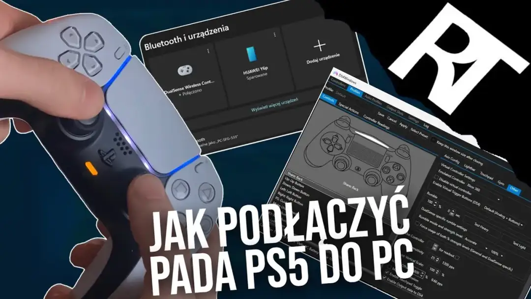 Jak podłączyć pada PS5 do PC i uniknąć problemów z łącznością