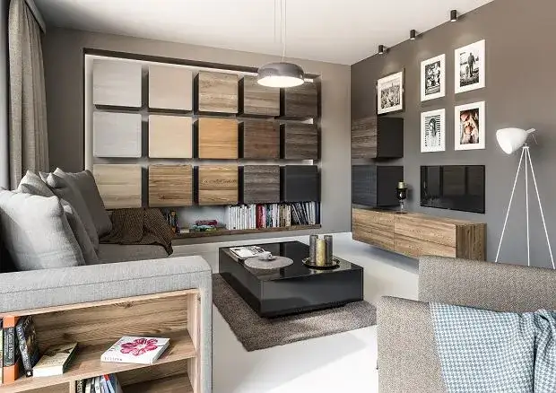 Brązowe meble: 7 idealnych kolorów ścian do każdego wnętrza