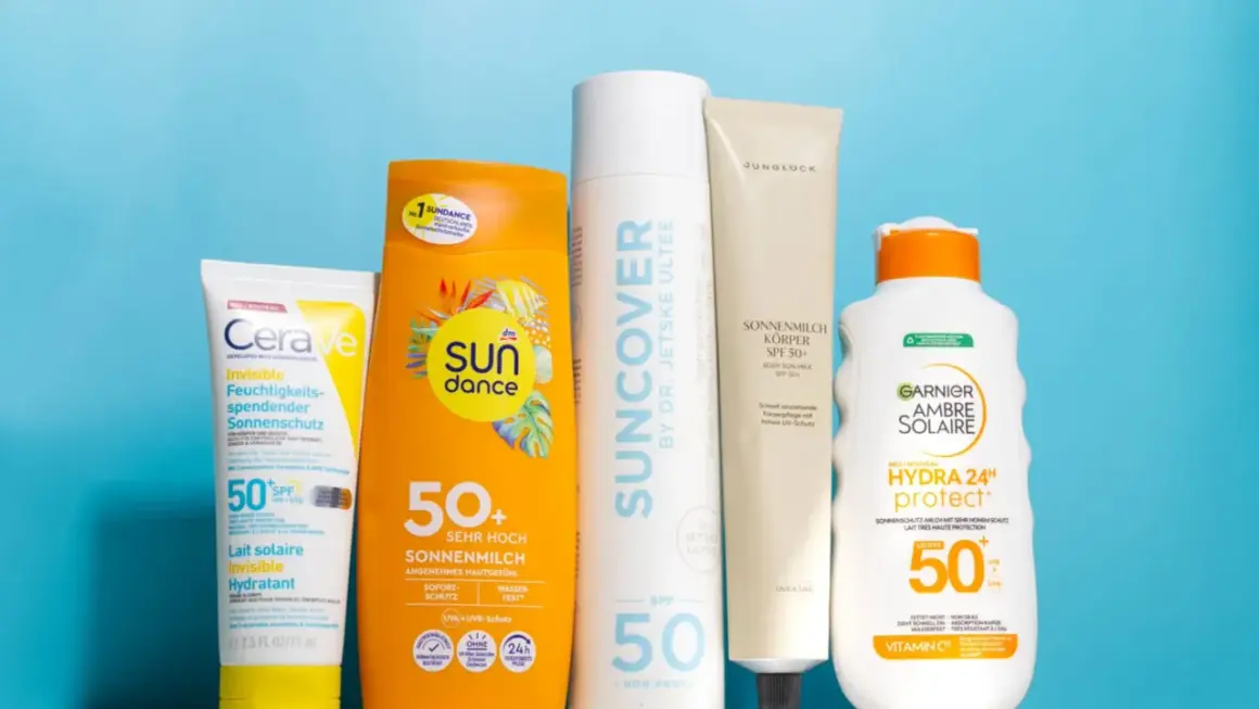Fünf Sonnencremes, die keinen weißen Film hinterlassen. Mit LSF 50+ für optimalen Schutz.