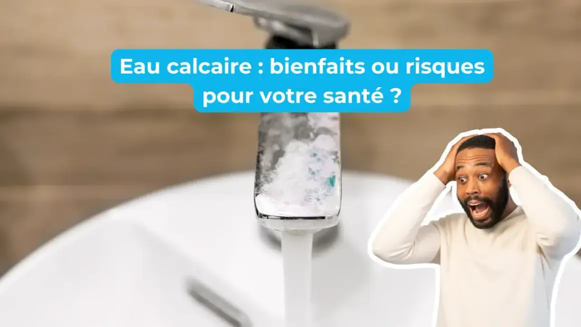 Robinet entartré, eau calcaire : un homme paniqué s'interroge sur l'effet du calcaire sur les reins et sa santé.
