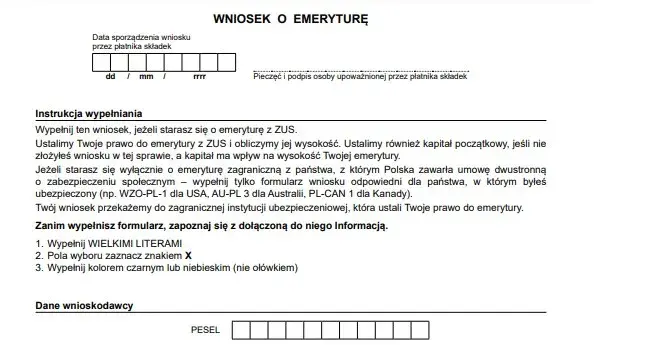Kto pomoże mi wypełnić wniosek o emeryturę? Sprawdź, jak to zrobić!