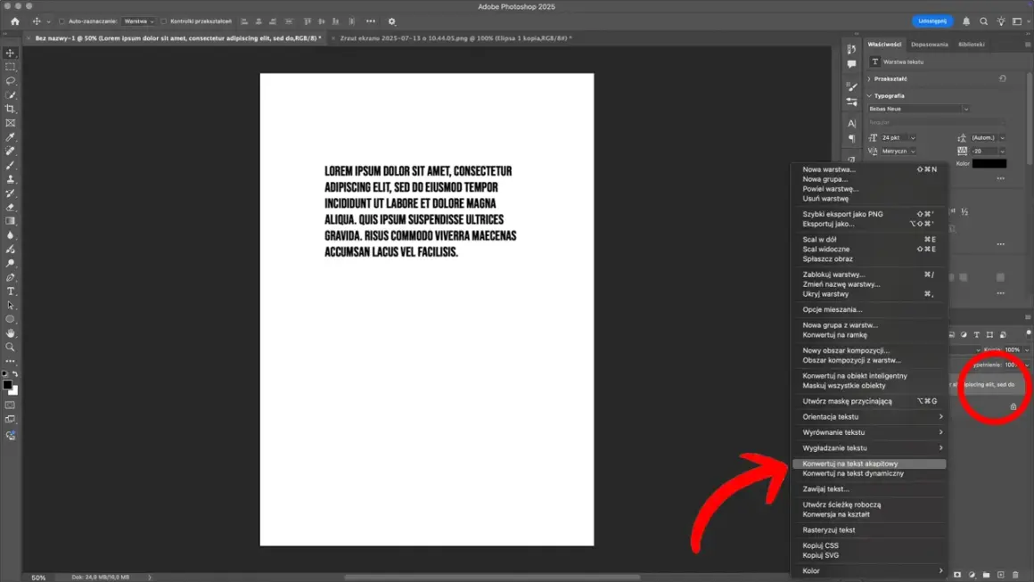 Jak edytować tekst w Photoshopie? Uniknij błędów, twórz efekty!