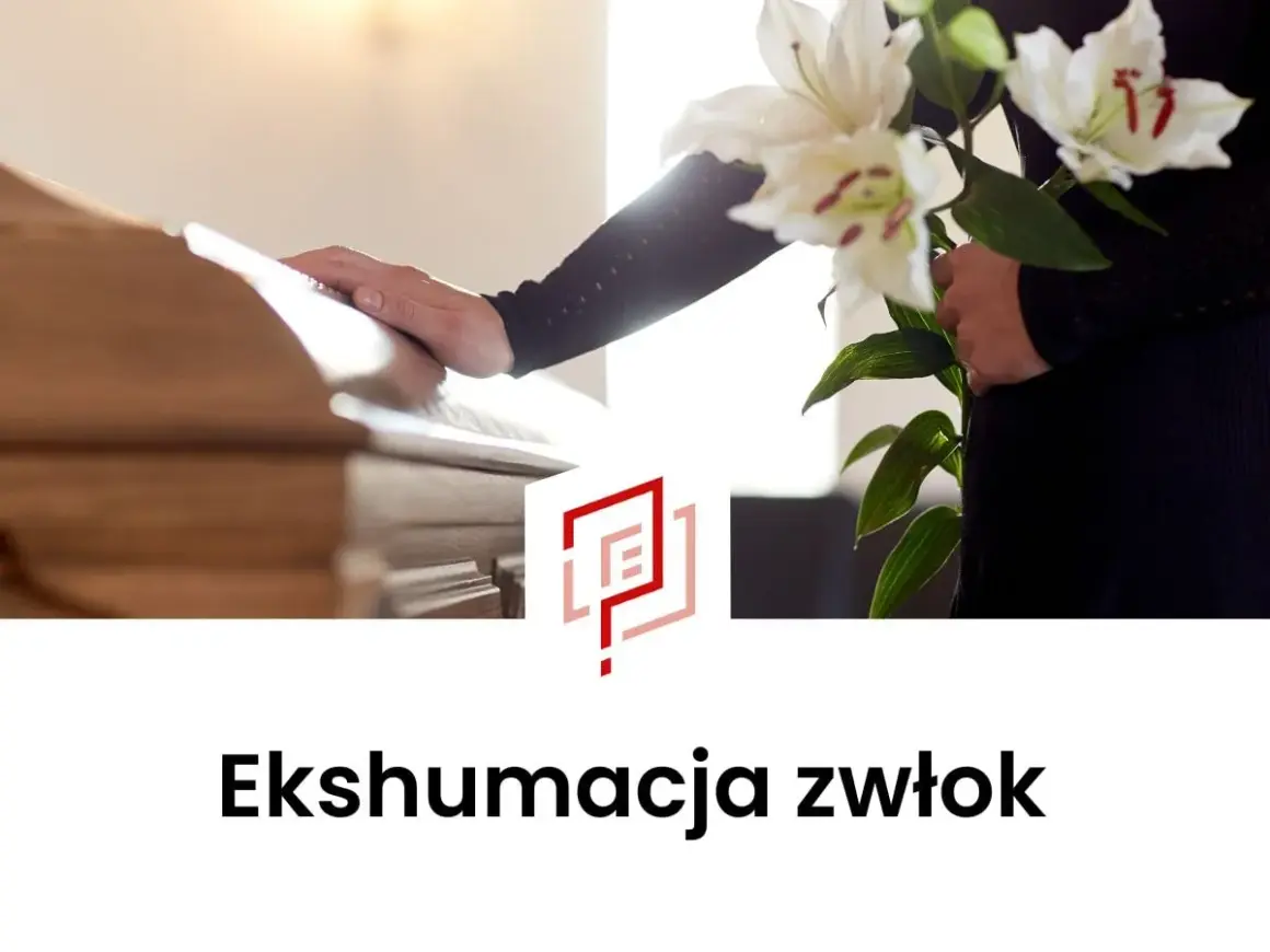 Dłoń na trumnie, bukiet lilii. Proces ekshumacji zwłok po 30 latach.