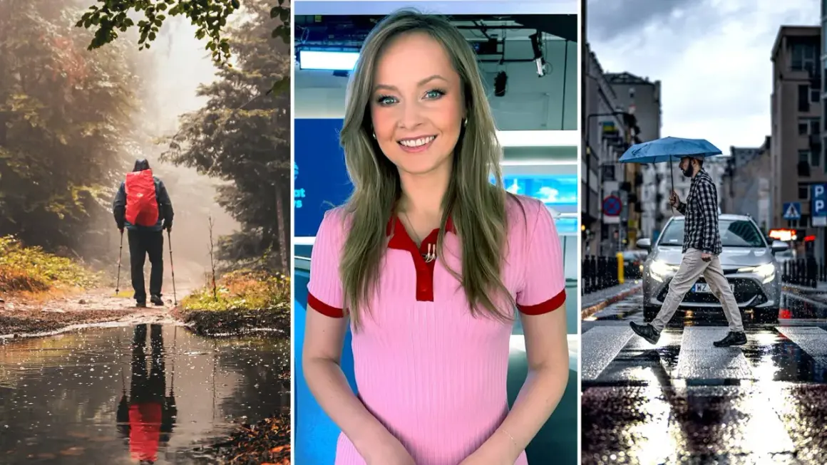 Wędrowiec w lesie, prezenterka w studiu i mężczyzna z parasolem na deszczowym przejściu dla pieszych. Idealne scenariusze na **długi weekend czerwiec**.