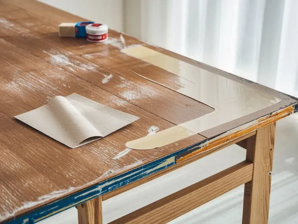 Jak okleić stół? Kompletny poradnik DIY odnowa mebla za grosze