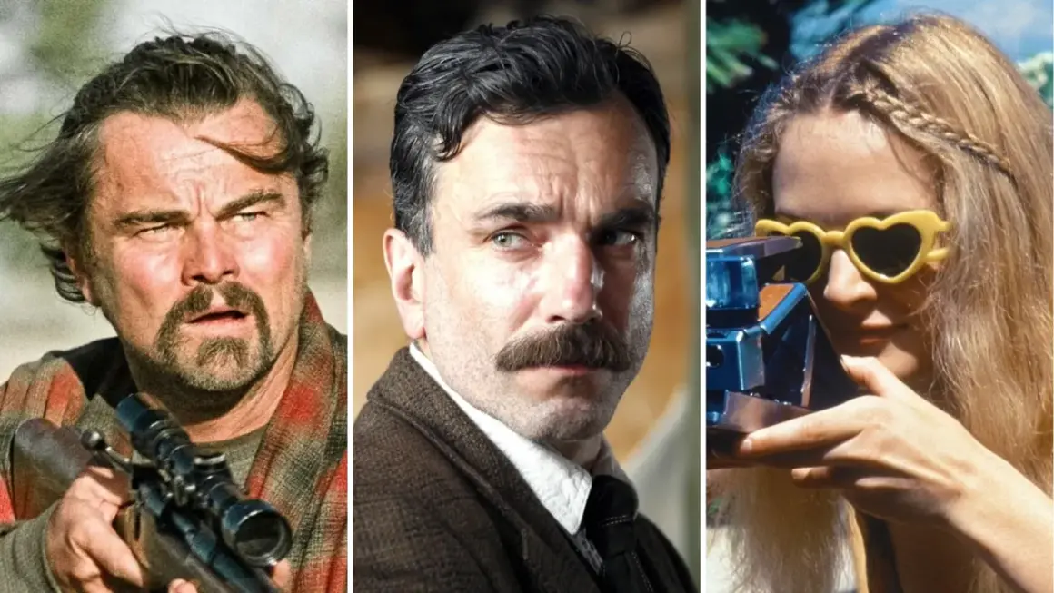 Leonardo DiCaprio med gevär, Daniel Day-Lewis med mustasch och en ung kvinna med hjärtformade solglasögon – scener från Paul Thomas Andersons filmer.