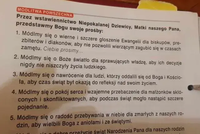 Co to jest modlitwa wiernych i dlaczego jest tak ważna w liturgii katolickiej?