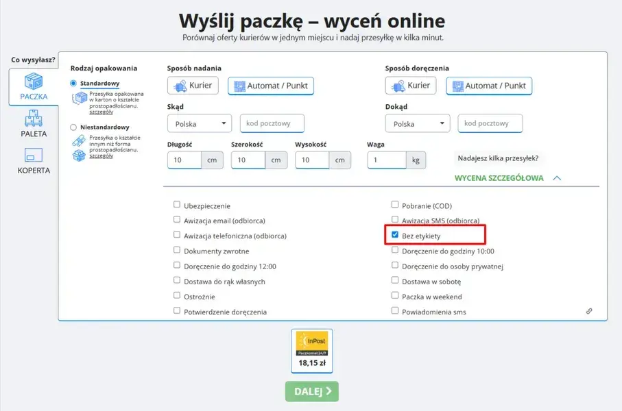 Jak wysłać paczkę InPost? Poradnik krok po kroku bez etykiety