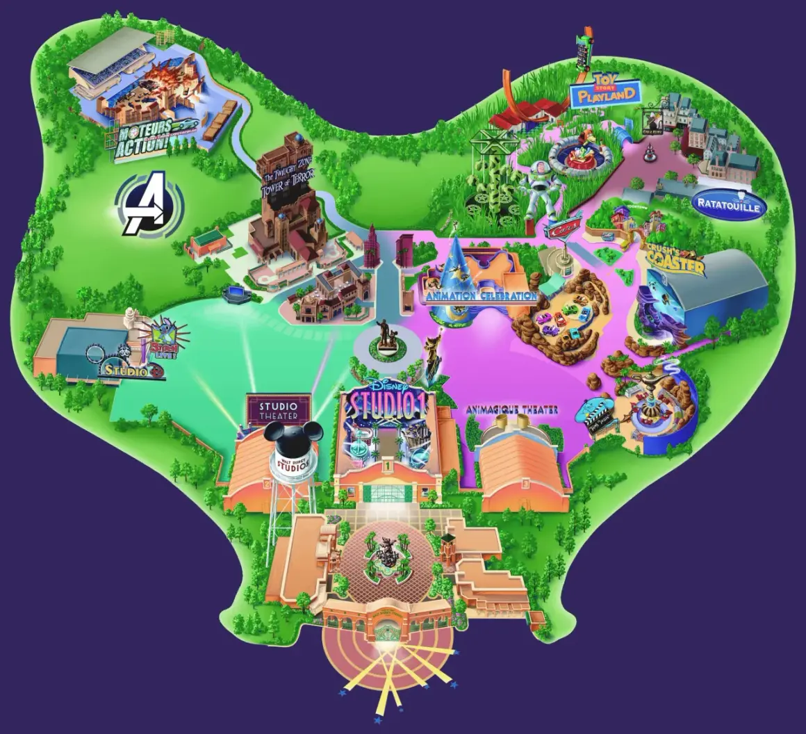 Disneyland Paris Karte: Attraktionen & Planung für Ihren Traumtag
