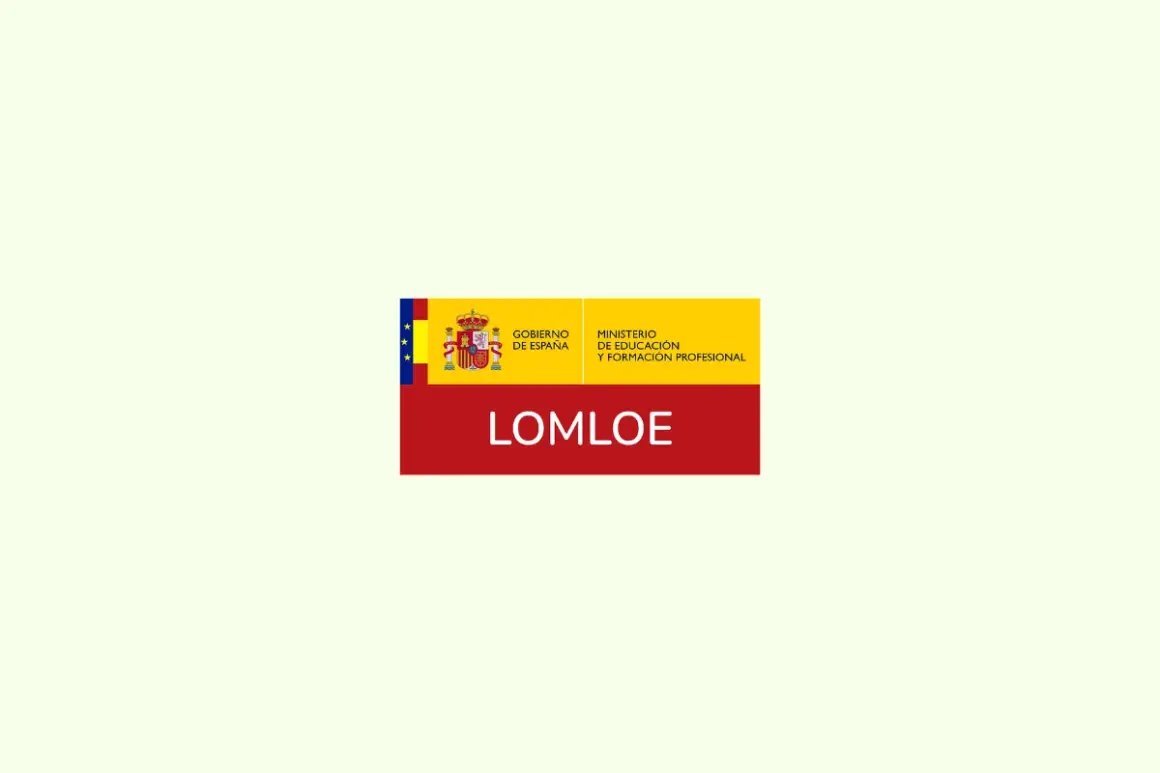 Logo del Ministerio de Educación y Formación Profesional de España, con el texto "LOMLOE".