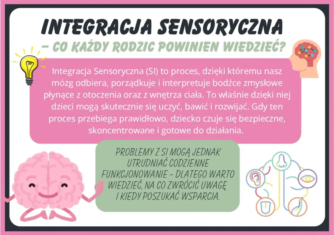 Gdy szkoła przytłacza: Zaburzenia SI jak pomóc dziecku?