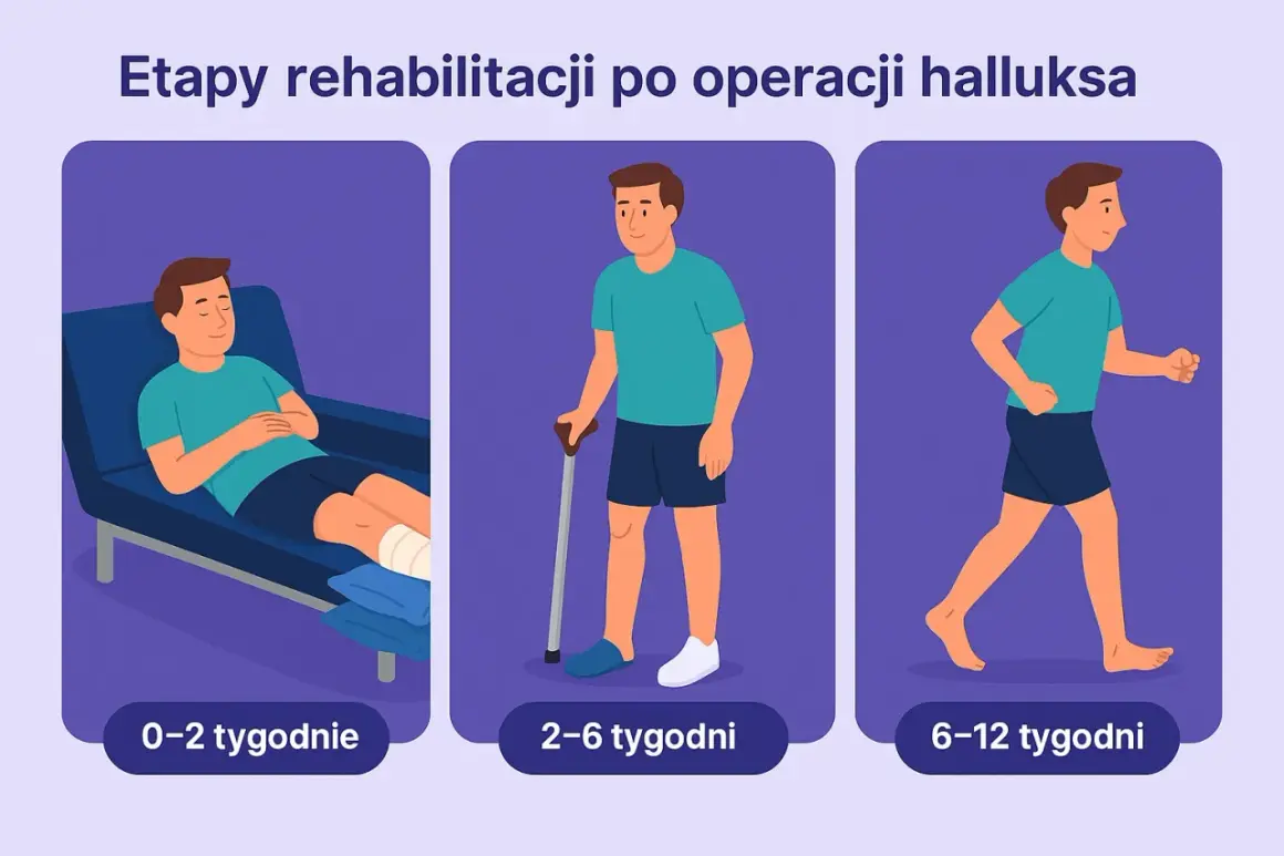 Bieganie po operacji haluksów: bezpieczny powrót krok po kroku?